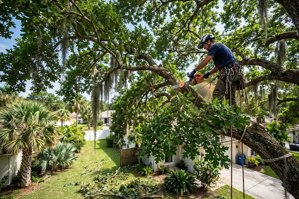 Tree Service Gateway FL — crew at work in Lehigh Acres Florida